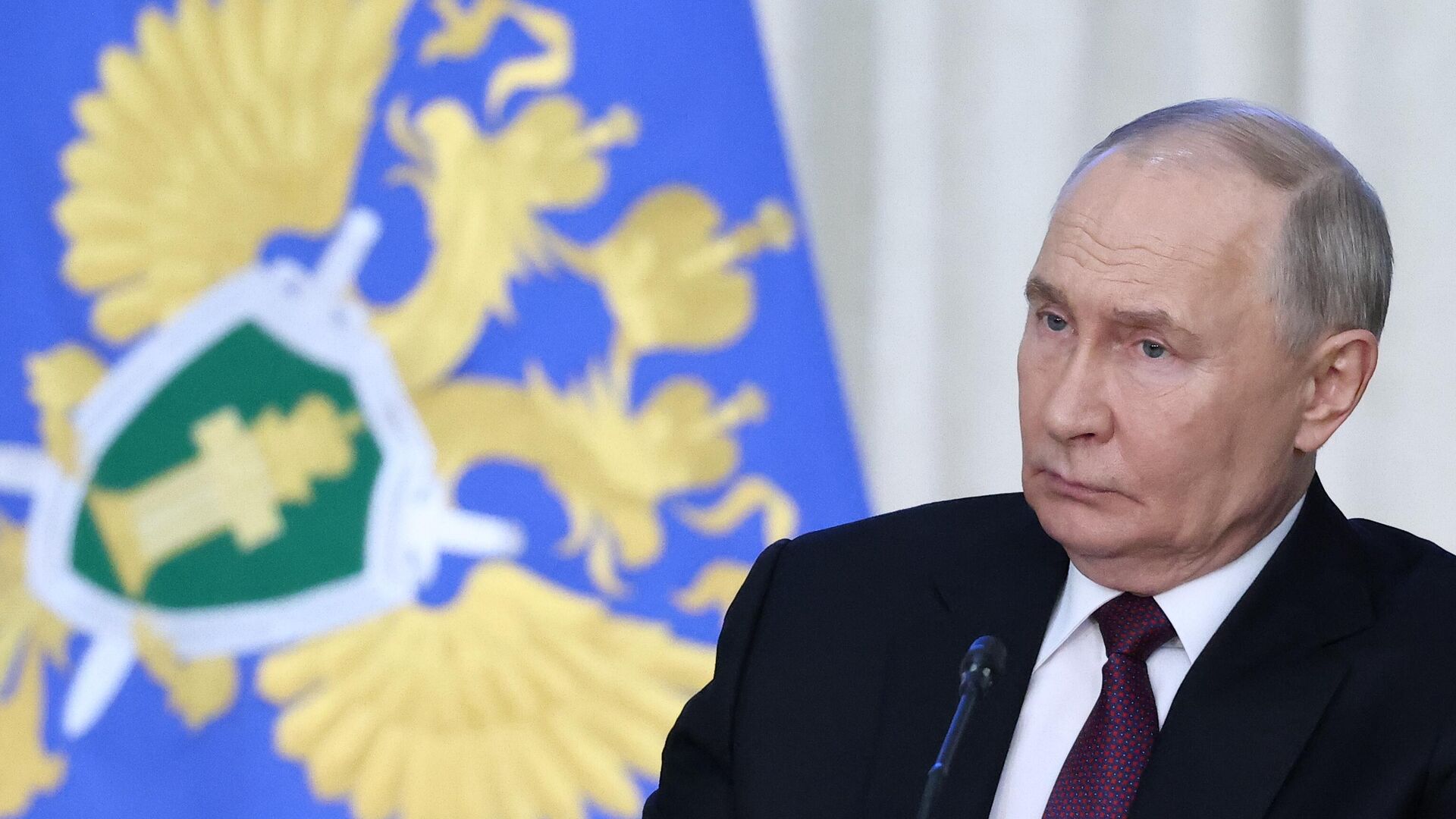 Президент Владимир Путин принял участие в заседании коллегии Генпрокуратуры РФ - РИА Новости, 1920, 19.03.2026