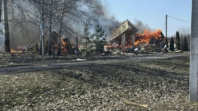 Последствия удара ВСУ по соцобъекту в Белгородской области