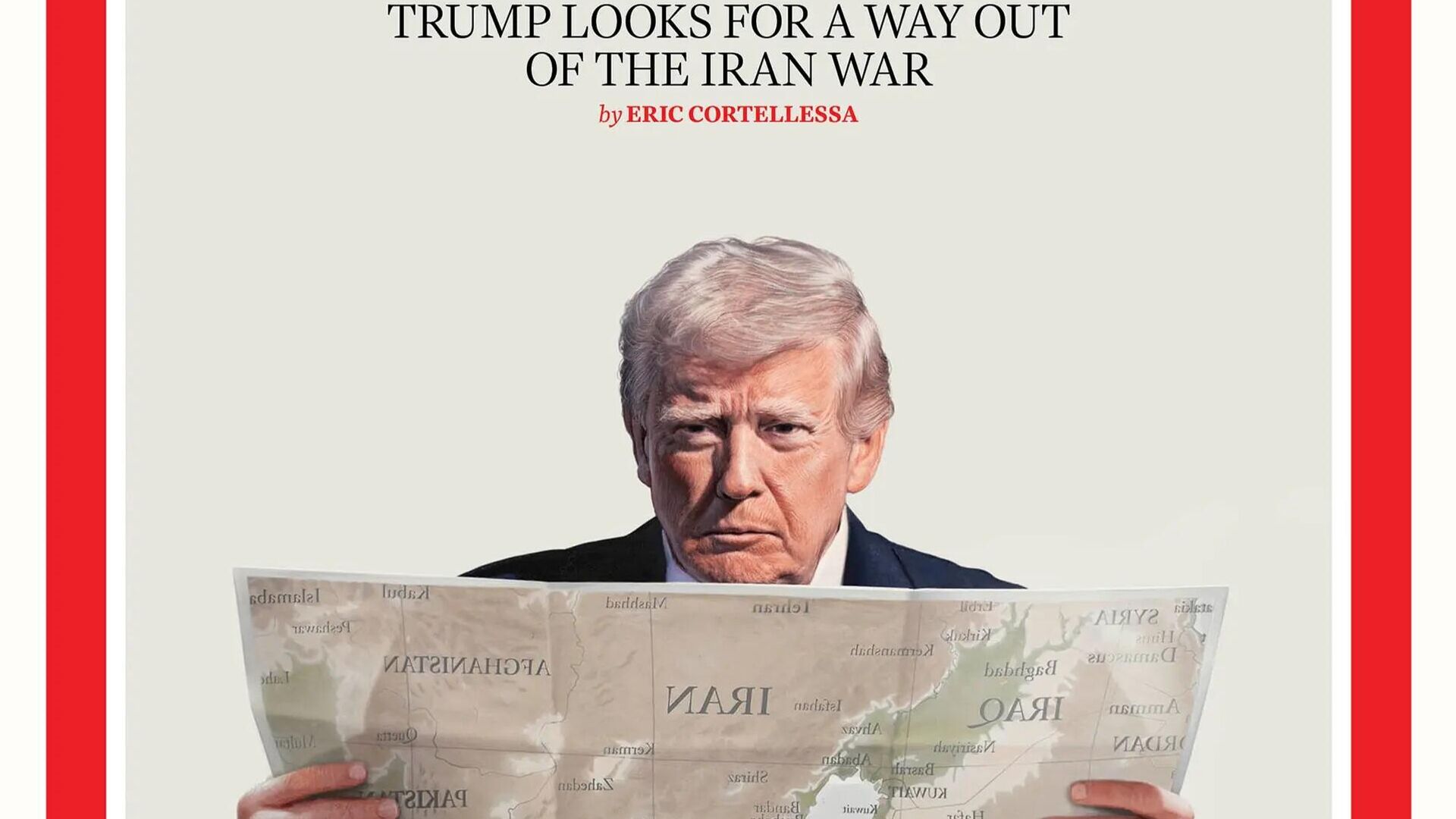 Обложка нового выпуска журнала Time - РИА Новости, 1920, 03.04.2026