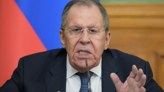 Встреча главы МИД РФ Лаврова и главы МИД Египта Абдельати