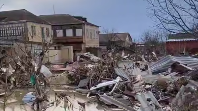 Последствия подтоплений после прорыва дамбы в Дагестане Последствия подтоплений после прорыва дамбы в Дагестане