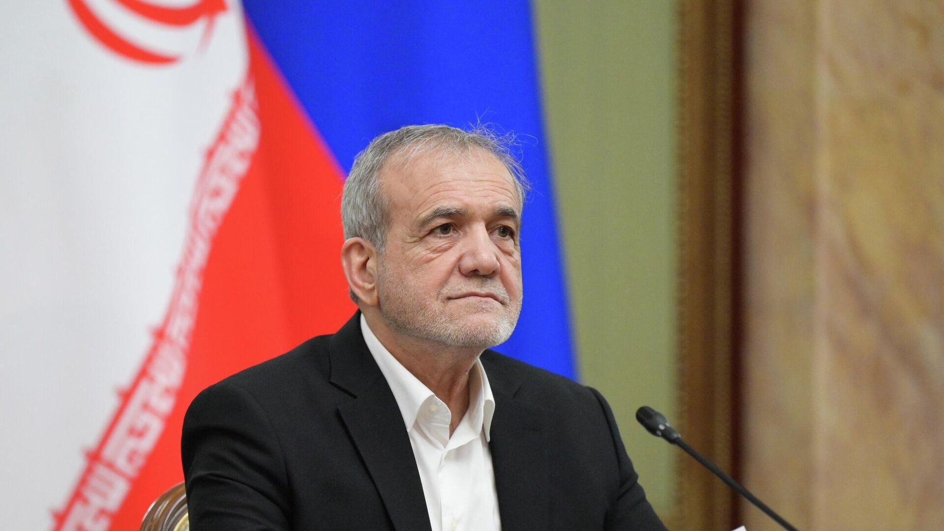 Премьер-министр РФ Михаил Мишустин встретился с президентом Ирана Масудом Пезешкианом - РИА Новости, 1920, 07.04.2026