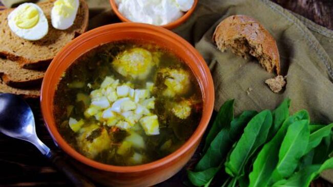 щавелевый суп