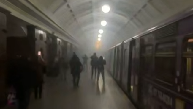 Метро Москвы, задымление