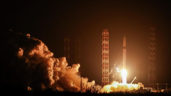 Запуск ракеты-носителя Союз-5