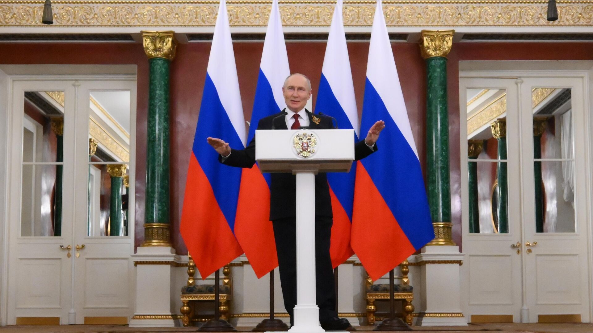 Пресс-конференция президента Владимира Путина - РИА Новости, 1920, 09.05.2026
