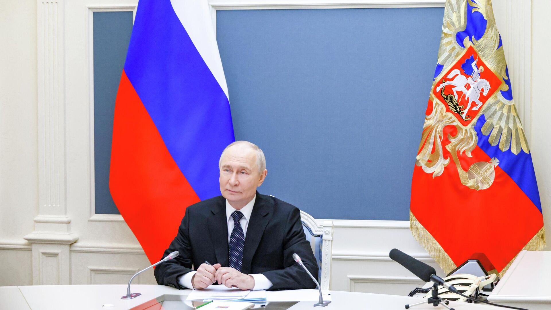 Президент РФ Владимир Путин и президент Белоруссии Александр Лукашенко провели учения ядерных сил Президент РФ Владимир Путин и президент Белоруссии Александр Лукашенко провели учения ядерных сил - РИА Новости, 1920, 21.05.2026