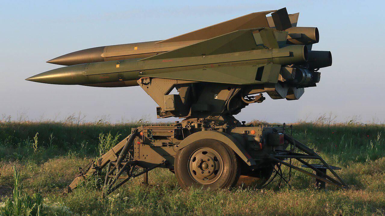 Пусковая установка зенитного ракетного комплекса HAWK украинских войск  - РИА Новости, 1920, 22.05.2026