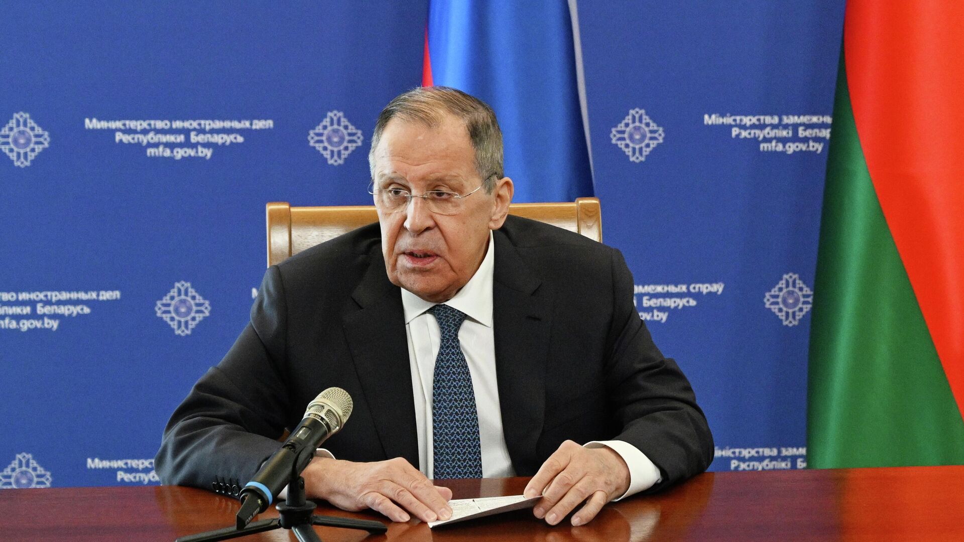 Визит главы МИД РФ Сергея Лаврова в Белоруссию Визит главы МИД РФ Сергея Лаврова в Белоруссию - РИА Новости, 1920, 15.06.2026