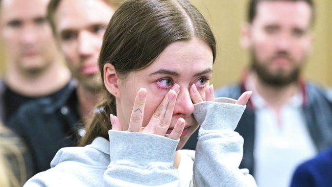Суд по делу блогера Александры Митрошиной в Москве