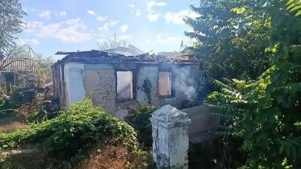 Разрушенный дом в Херсонской области Разрушенный дом в Херсонской области - РИА Новости, 1920, 21.06.2026