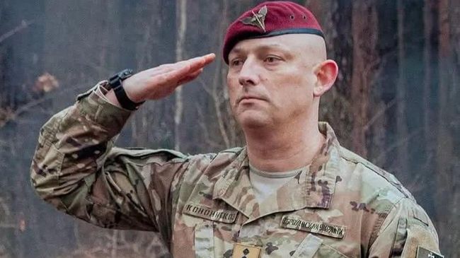 Командир 154-й мехбригады ВСУ Владимир Кононников