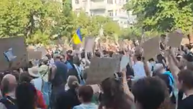 Протест в Киеве против отставки Федорова Протест в Киеве против отставки Федорова - РИА Новости, 1920, 19.07.2026