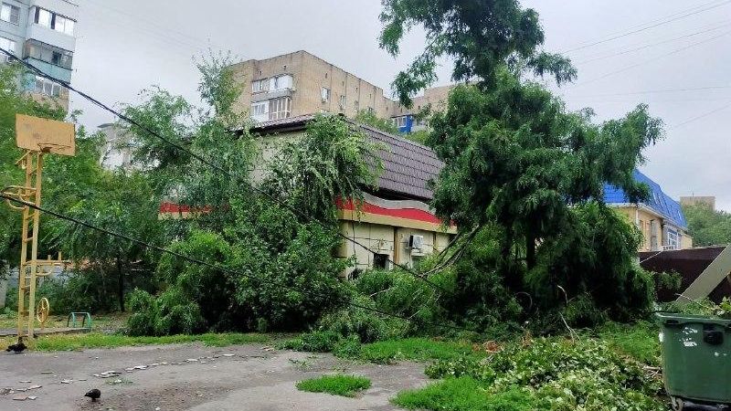 Последствия непогоды в Ростове-на-Дону - РИА Новости, 1920, 26.07.2026