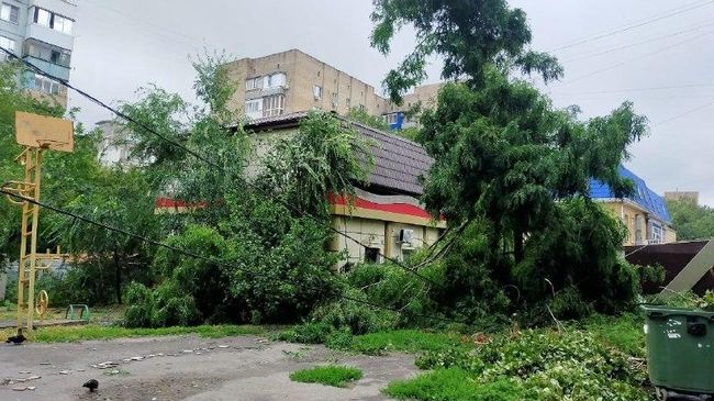 Последствия непогоды в Ростове-на-Дону