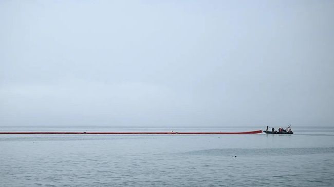 Водное заграждение в Сеуте 