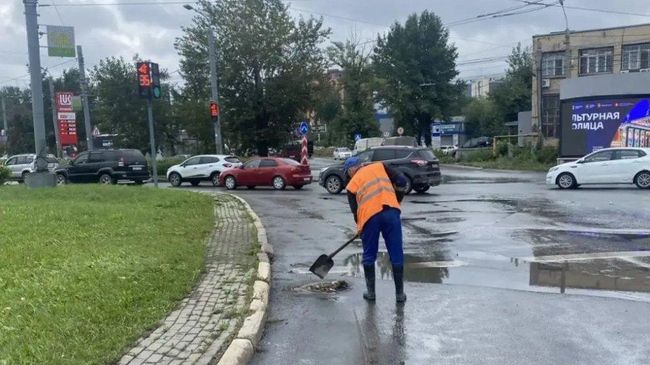 Ливни в Челябинске