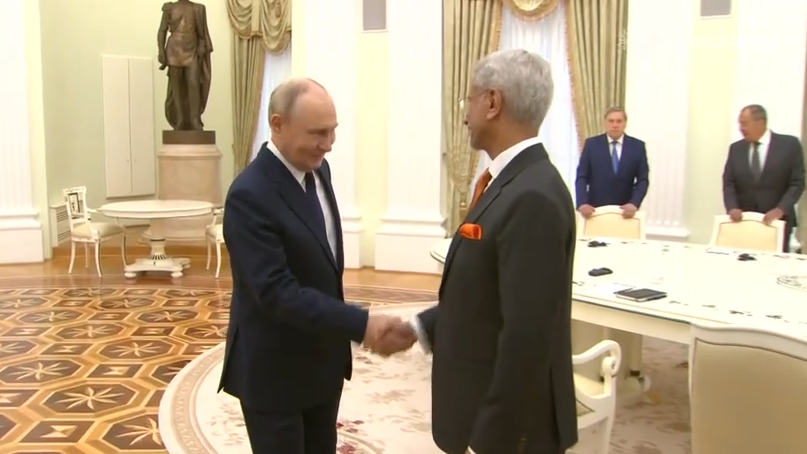 Путин и министр иностранных дел Индии - РИА Новости, 1920, 24.08.2026