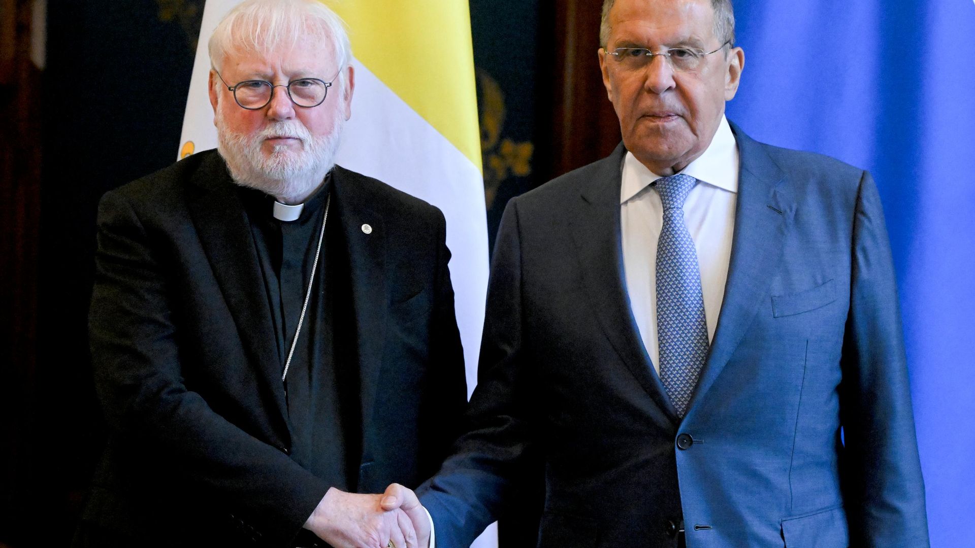 Встреча главы МИД РФ Сергея Лаврова и главы дипслужбы Ватикана Галлахера Встреча главы МИД РФ Сергея Лаврова и главы дипслужбы Ватикана Галлахера - РИА Новости, 1920, 25.08.2026