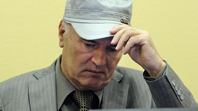 Генерал боснийских сербов Ратко Младич