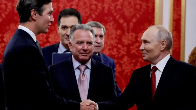 Встреча президента Владимира Путина со Стивом Уиткоффом и Джаредом Кушнером