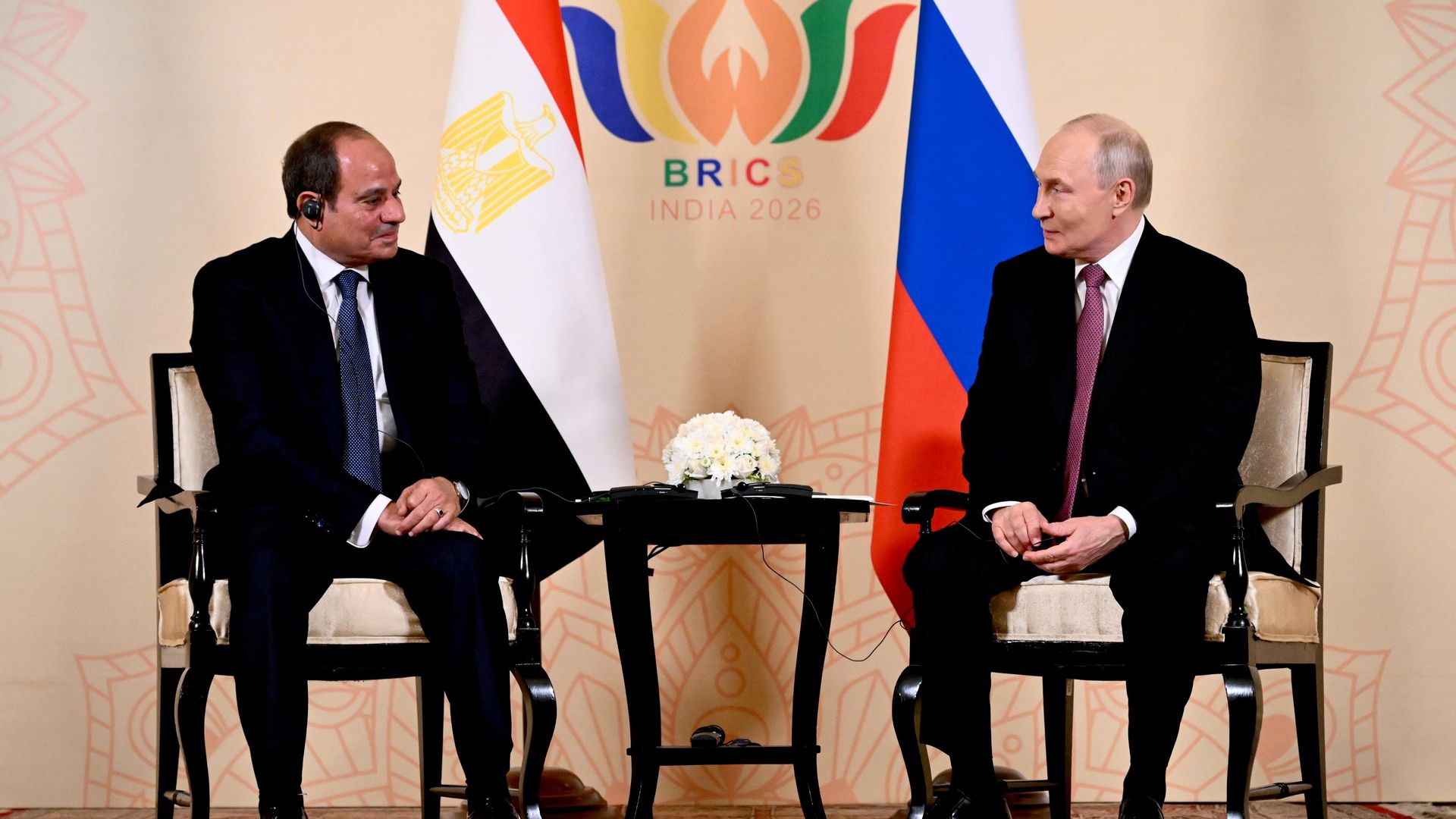 Президент РФ Владимир Путин и президент Египта Абдель Фаттах ас-Сиси Президент РФ Владимир Путин и президент Египта Абдель Фаттах ас-Сиси - РИА Новости, 1920, 11.09.2026
