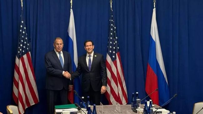 Глава МИД РФ Сергей Лавров и Госсекретарь США Марко Рубио
