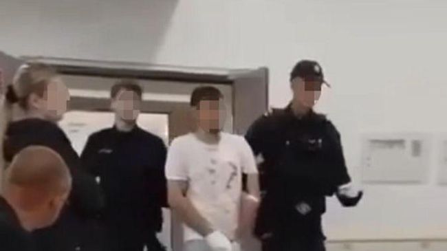 Задержанный в Польше украинский военный Задержанный в Польше украинский военный