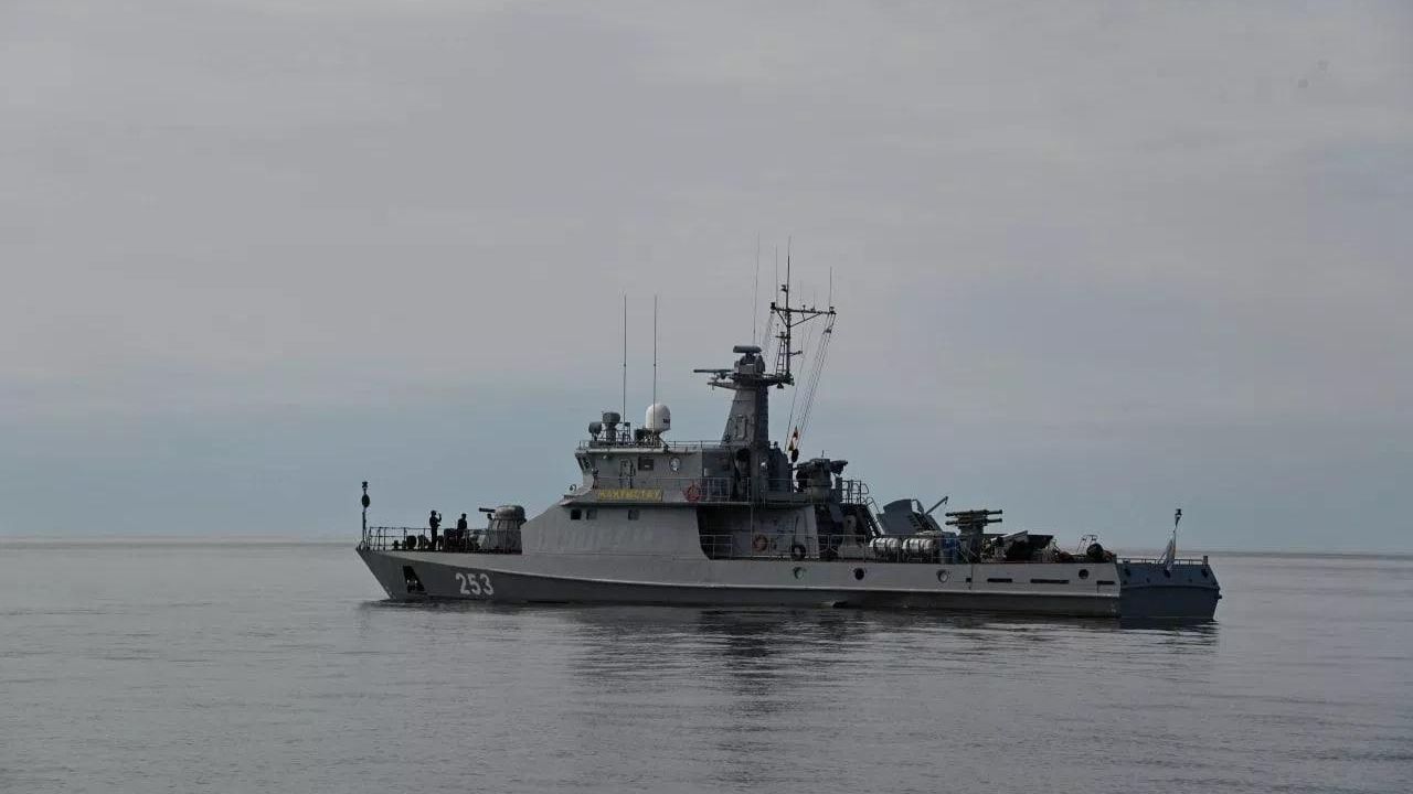Учения Хазар корганы-2026 ВМС Казахстана на Каспии Учения Хазар корганы-2026 ВМС Казахстана на Каспии - РИА Новости, 1920, 27.09.2026