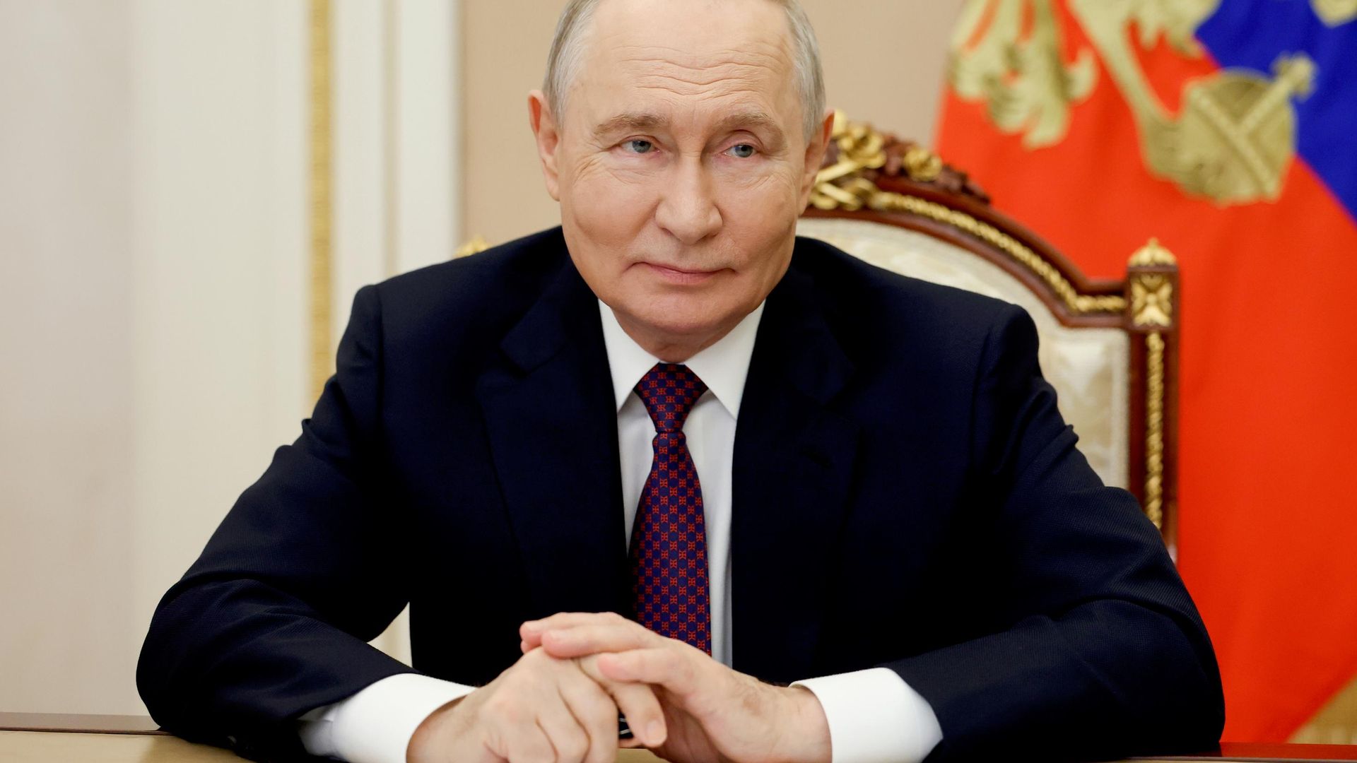 Президент Владимир Путин принял участие во встрече, посвященной открытию комплекса Точка будущего в Якутии - РИА Новости, 1920, 05.10.2026