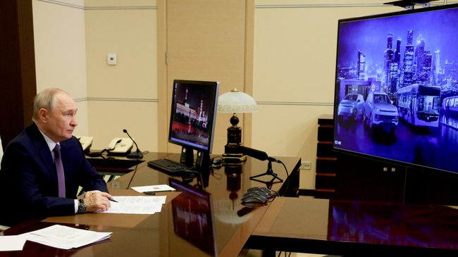 Президент Владимир Путин провел совещание по системам накопления электроэнергии
