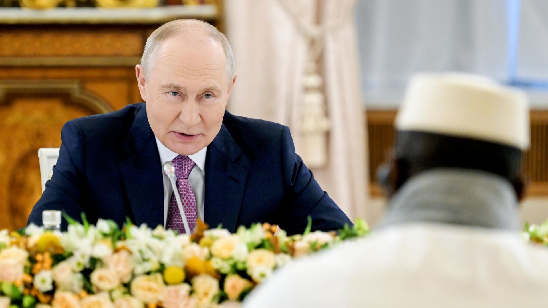 Президент Владимир Путин встретился с президентом переходного периода Республики Мали Ассими Гойтой - РИА Новости, 1920, 30.10.2026