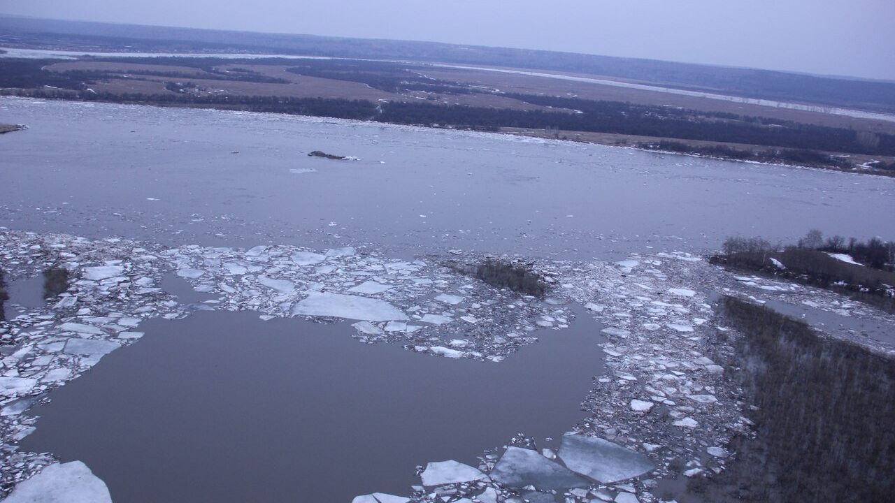 Ледоход на реке Томь - РИА Новости, 1920, 14.04.2024