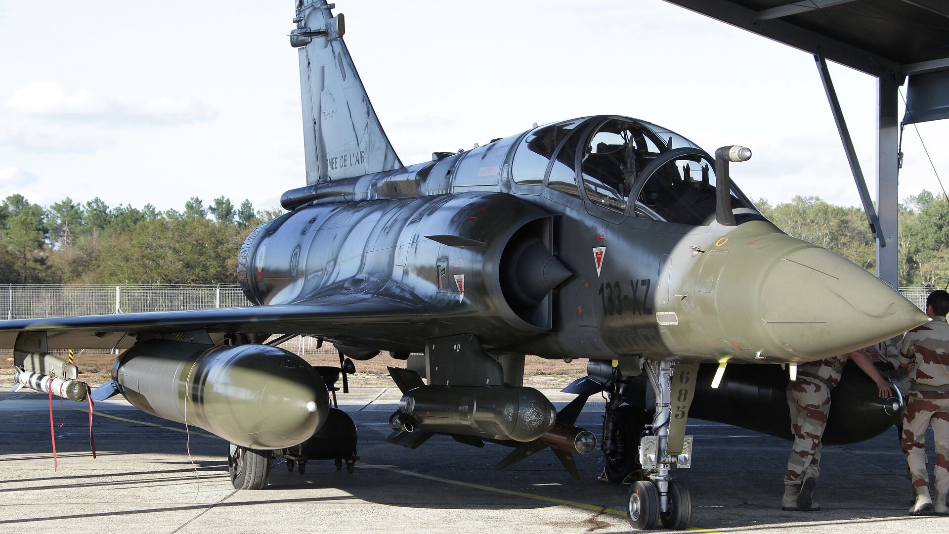 Французский истребитель Mirage 2000D. Архивное фото - РИА Новости, 1920, 07.06.2024