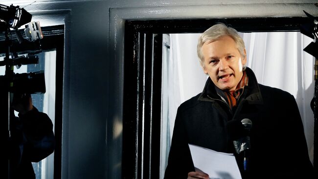 Основатель сайта WikiLeaks Джулиан Ассанж