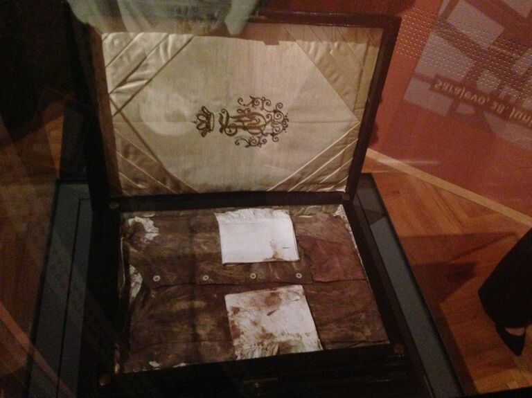 Окровавленная рубашка эрцгерцога Франца Фердинанда