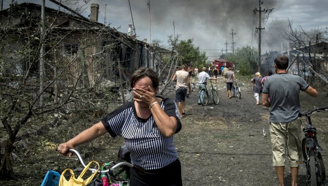 Ситуация в Луганской области. Архивное фото