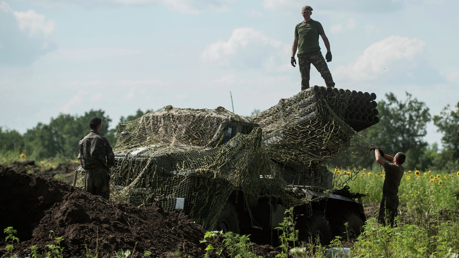 Украинские военные. Архивное фото - РИА Новости, 1920, 27.08.2024