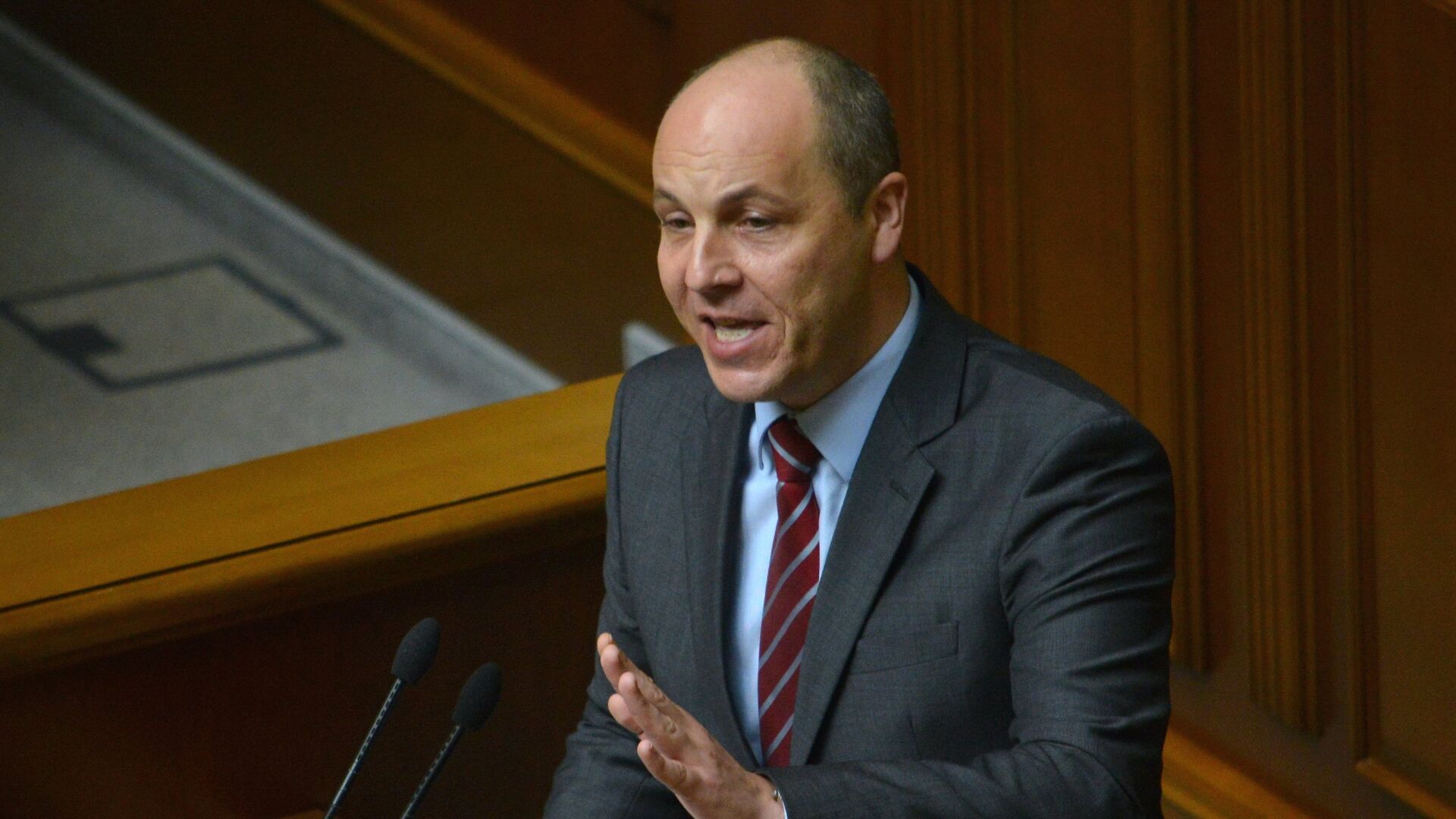 Секретарь Совета национальной безопасности и обороны Украины (СНБО) Андрей Парубий - РИА Новости, 1920, 30.08.2025