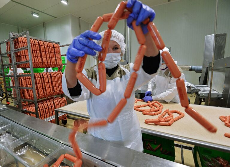 Производство сосисок Производство сосисок