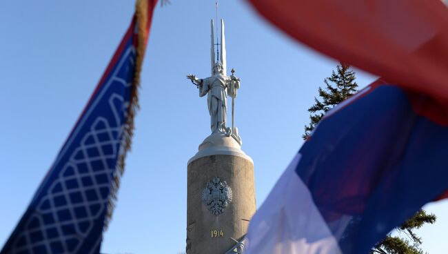 Памятник русским воинам Первой мировой войны в Белграде