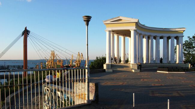 Колоннада на Приморском бульваре в Одессе. Архивное фото