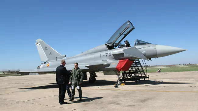 Истребитель Eurofighter ВВС Испании