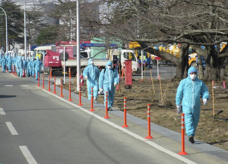 Ликвидаторы аварии на АЭС Фукусима