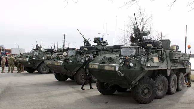 Американские бронетранспортеры Stryker