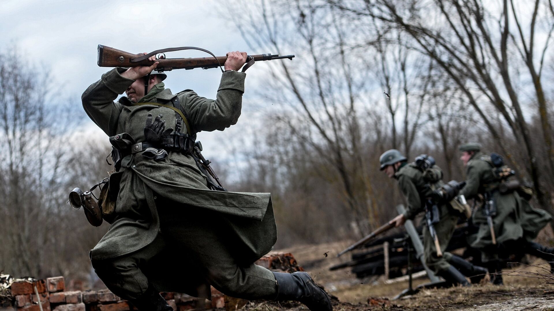 Военно-исторический фестиваль в Новгородской области - РИА Новости, 1920, 20.09.2019