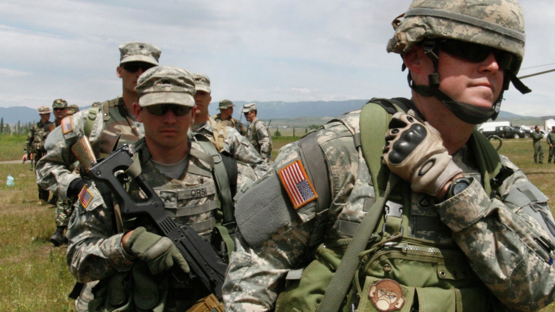 Американские военные инструкторы. - РИА Новости, 1920, 10.07.2022