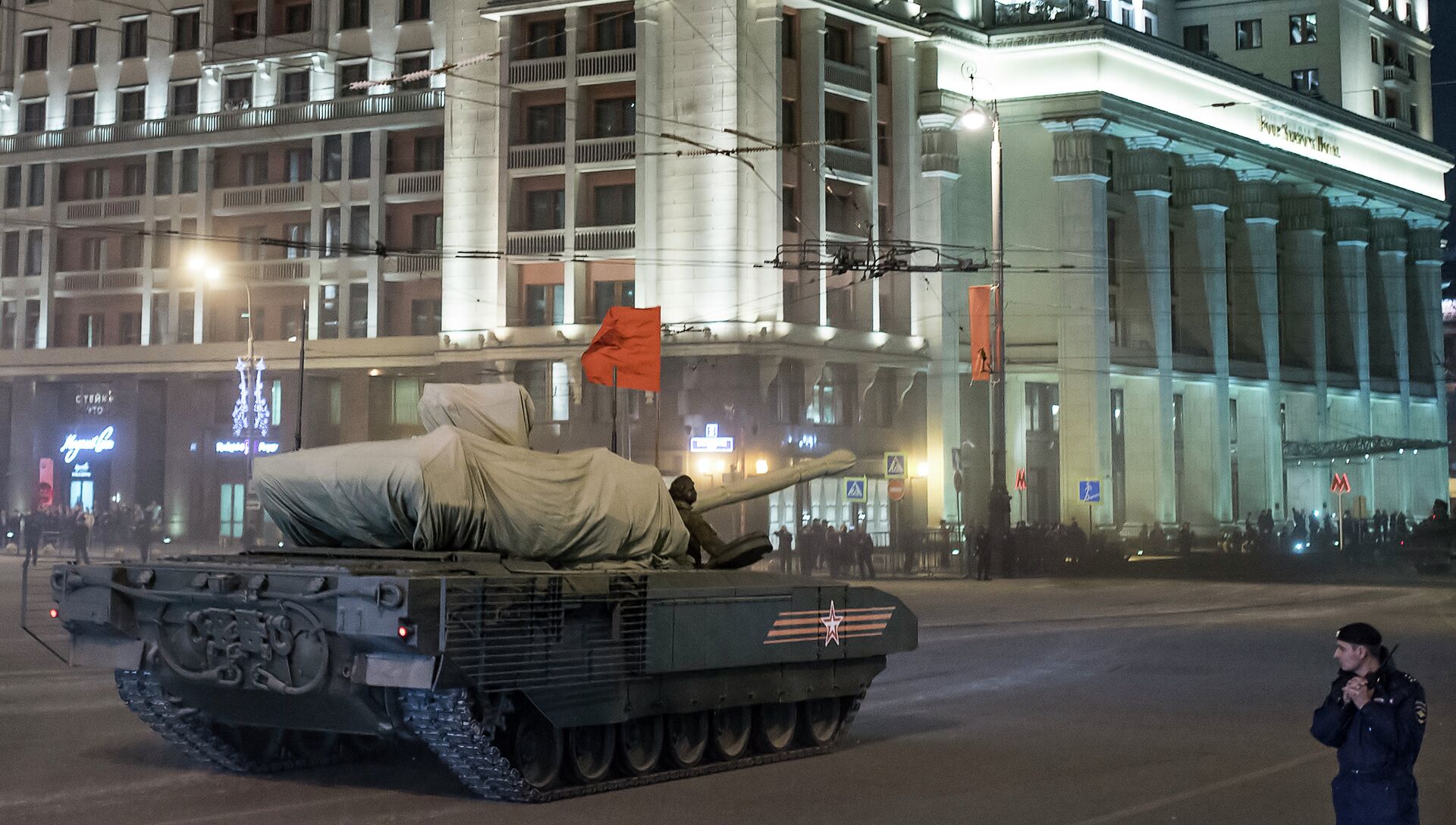 Репетиция парада Победы в Москве - РИА Новости, 1920, 30.04.2015