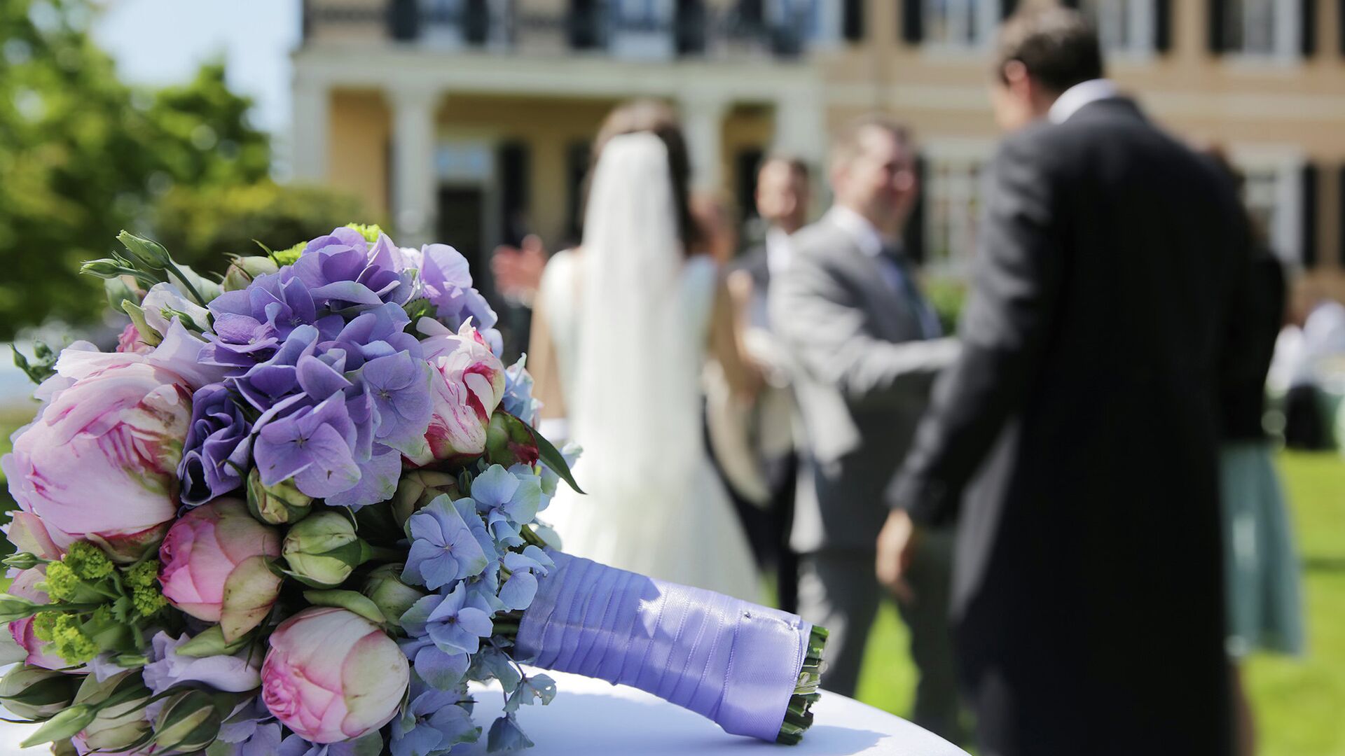 Свадьба. Архивное фото - РИА Новости, 1920, 20.05.2024