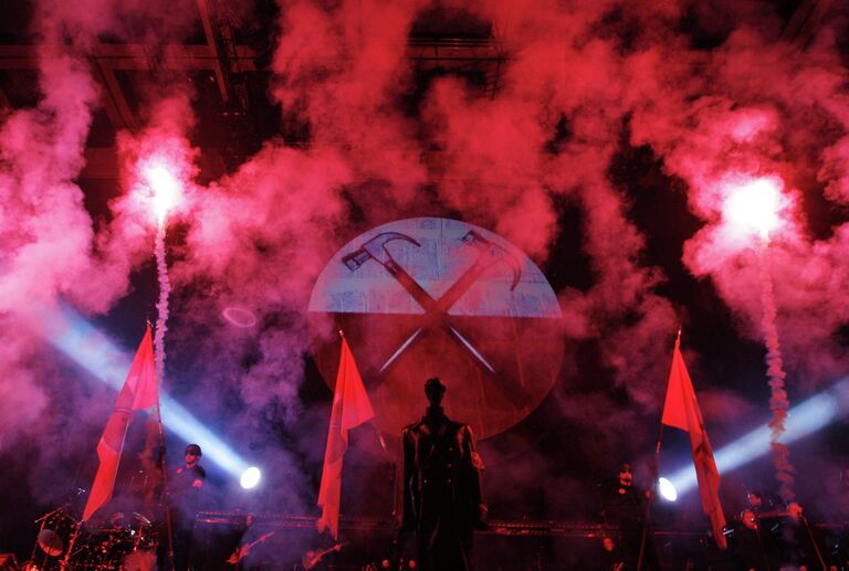Шоу основателя группы Pink Floyd Роджера Уотерса, архивное фото